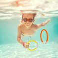 thumbnail image 2 of 4 Pack Pool Diving Toys Water Swim Toys Kids Pool Toys Colorful Pool Diving Rings Easy To Find And Grab, 2 of 5