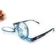thumbnail image 5 of Gafas de presbicia transparentes con doble lente abatible hacia arriba y hacia abajo, estilo japonés, europeo y americano, con espejo para maquillaje, 5 of 5