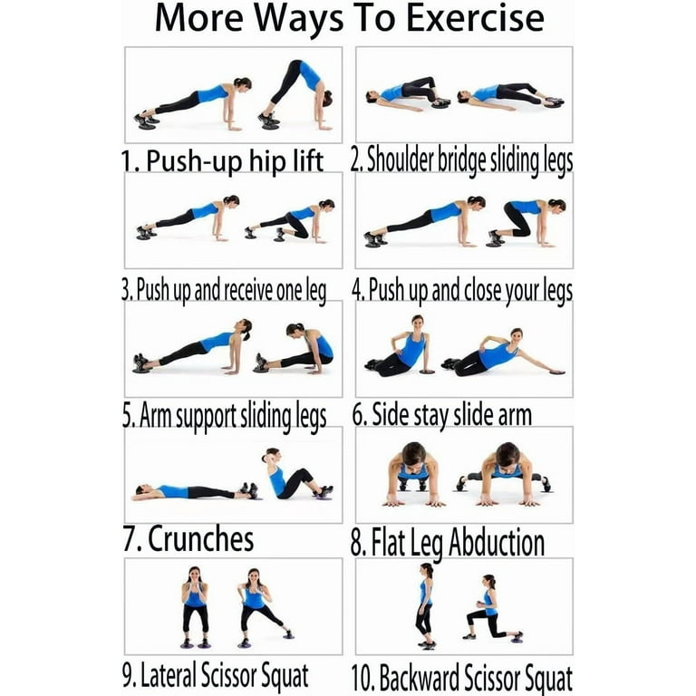 Gliding Discs Ab Workout Gliding Discs Gym Sliders Joyfit Core