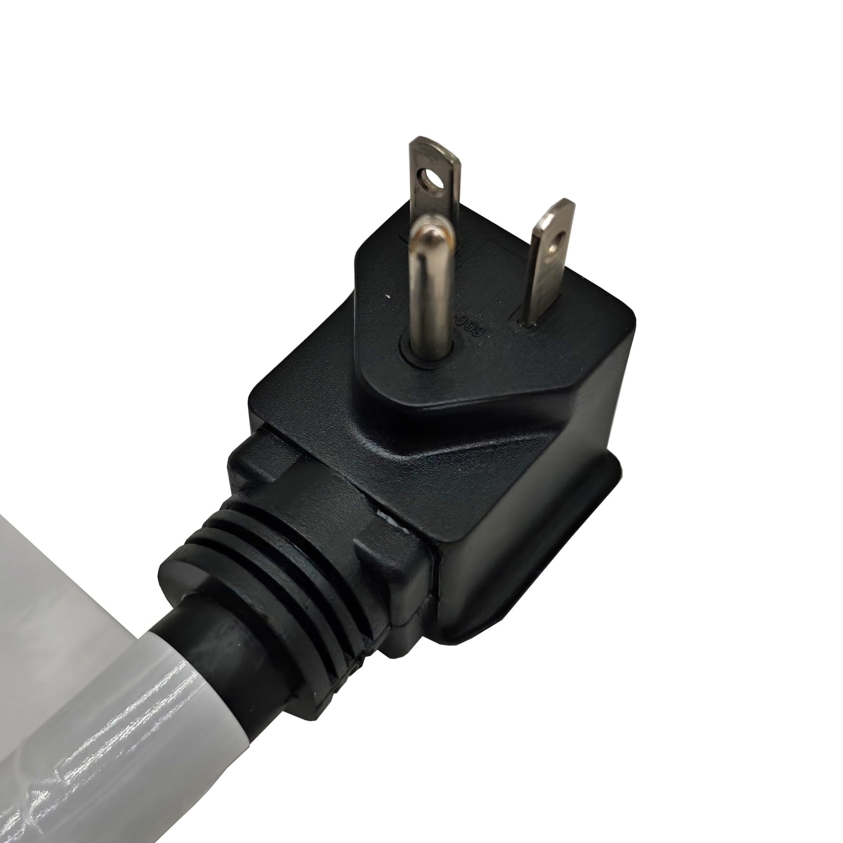 Parkworld 886191 RV 50 AMP Splitter Adapter NEMA 14-60P Male Plug to (2) 14-60R Female Connector (Black, 3FT)