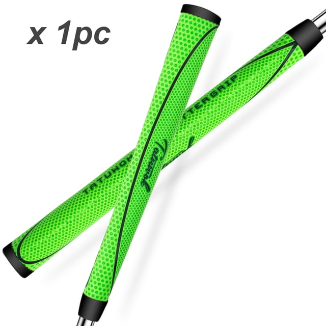 Golf Midsize Putter Grip- Soft Material, Light Weight Golf Grips,Anti-Slip Pattern Comfortable Feel 7 Color TKU SC GN 1PCS