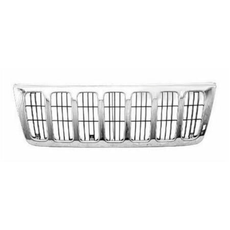 For 1999-2003 Jeep Grand Cherokee Sport Utility Grille Assembly
