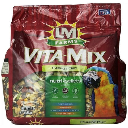 Lm Animal Farms Vita Mix Parrot Diet - 4 lb