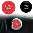 thumbnail image 3 of Cubierta del interruptor del botón del motor Start Stop para X5 E70 X6 3 Series (rojo brillante) JShteea Accesorios para autos y motos, 3 of 6