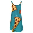 thumbnail image 5 of Fun Pizza Women's Summer Dresses 2025 Beach Casual Sleeveless Floral Print Tank Loose Sundress, 5 of 8