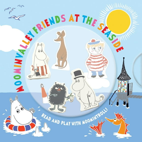 Moomin Moominvalley Friends at the Seaside, (Board Book)