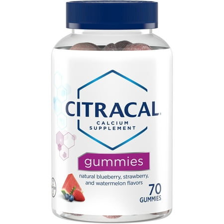 Citracal Calcium Supplement Gummies With Vitamin D3 70 Ct
