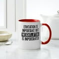 thumbnail image 4 of CafePress - Weightlifting Is Importanter Mugs - 11 oz Ceramic Mug - Novelty Coffee Tea Cup, 4 of 4