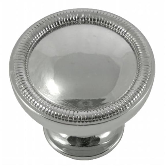 Strategic Brands 17014 1.25 in. Polished Nickel Vanilla Border Knob