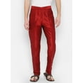 thumbnail image 3 of Mens Handmade Silk Blend Festive Kurta With Trouser Style Ethnic Pants Bottoms, 3 of 6