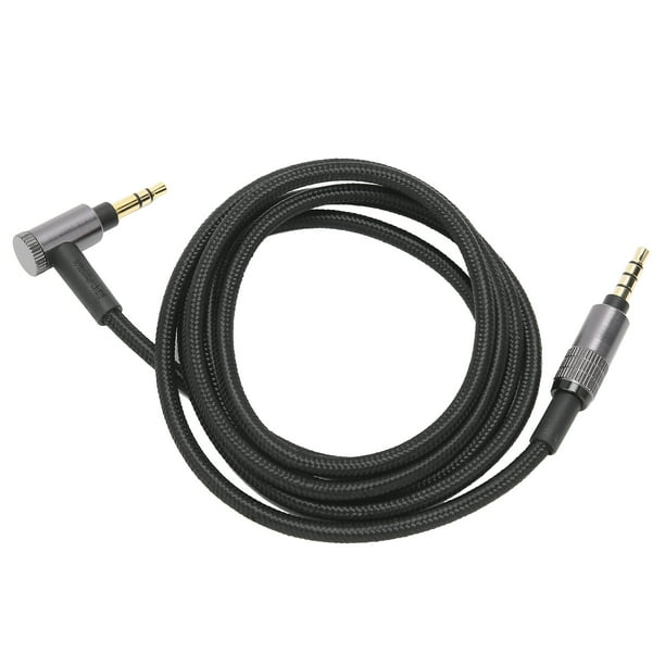 Cable AUX de Cobre ANGGREK de 35 mm a 39 pies/12 m para Auriculares MUC-S12SM1/1AM2/1000XM4 Negro