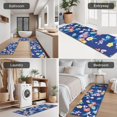 thumbnail image 5 of Pioneer Flower Floral Print Pattern Kitchen Rugs Sets Of 3,Kitchen Runner Rugs Non Skid Washable,Decorative Kitchen Floor Mats for Kitchen,Sink,Laundry,17"x30"+ 17"x47" + 17"x59", 5 of 6