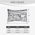 thumbnail image 4 of Lsque Country Farm Scene Pattern Pillow Case – Soft & Cozy Throw Pillow Cover, Hypoallergenic Cushion Case for Sleeping Women with Envelope Closure-20"x30", 4 of 6