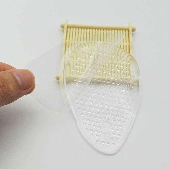 WRISTBIQUE 4 Pairs Gel Shoe Inserts for Women with Anti Slip and Comfort Features