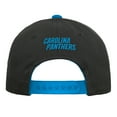 thumbnail image 3 of Youth Outerstuff Black Carolina Panthers Team Pre-Curved Adjustable Hat, 3 of 3