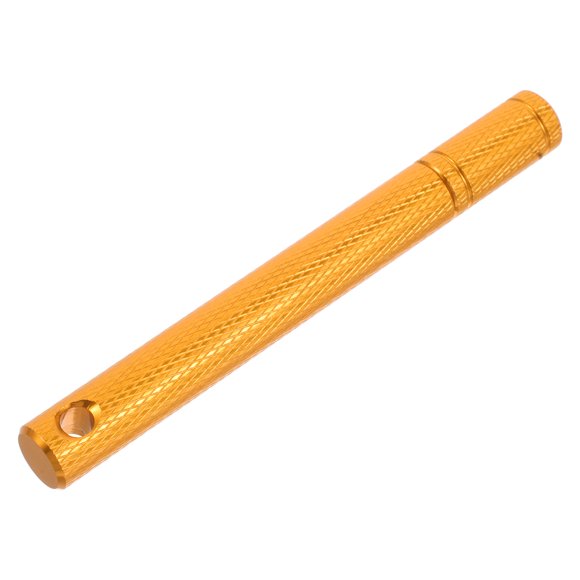 HOOWIFFY Golf Groove Cleaner Tool Golden Aluminum Alloy Groove Cleaning For Indoor Courses 1Pcs
