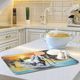thumbnail image 6 of Dish Drying Mat River Horses Absorbent Microfiber Kitchen Dish Mat Super Absorbent Dish Drainer Mat for Kitchen Counter 16" x 18", 6 of 7