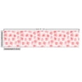thumbnail image 3 of Ambesonne Floral Fabric by the Yard Upholstery, Roses Valentine's Day Art, 10 Yards, Dark Pink Blush and White, 3 of 5