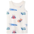 thumbnail image 4 of Garanimals Baby & Toddler Boy Cotton Graphic Tank Tops, 4-Pack, 0M–6T, 4 of 10