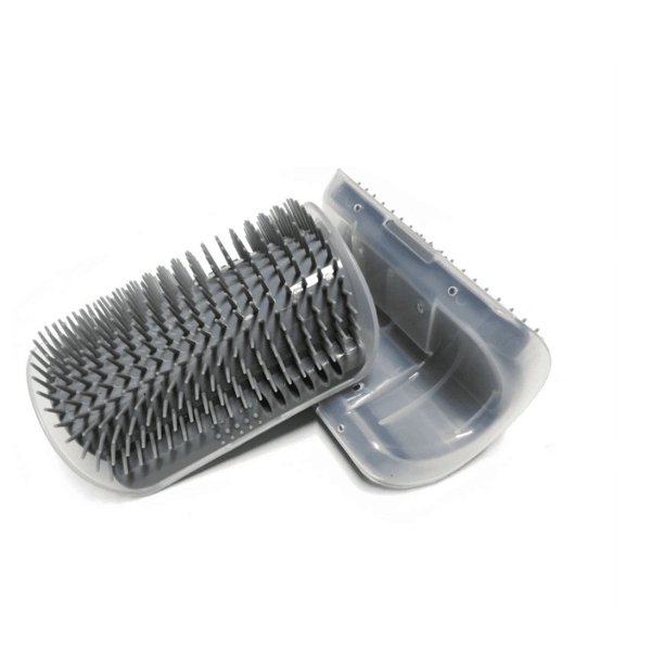 Paquete de 2 peines de masaje para esquinas de gatos más suaves con hierba gatera, peine de masaje para esquinas, rascador de esquinas, cepillo de aseo para mascotas, peine, cepillo de pared,
