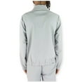 thumbnail image 3 of Rebel Minds Men Bent Stripes Nylon Windbreaker Jacket (Grey), 3 of 6