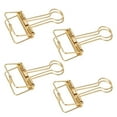thumbnail image 2 of Binder Clips, Paper Clamps 32mm Strong Clamping Force 50Pcs  For Tickets Gold,Purple Bronze,Bronze, 2 of 8