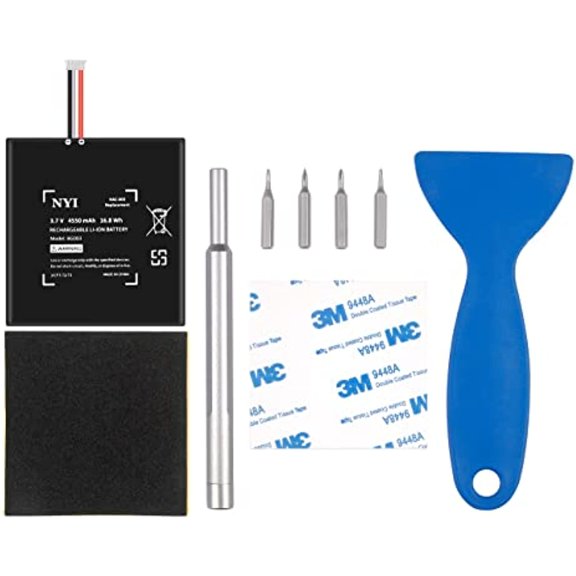 NYI Upgraded 4550mAh HAC-003 Battery Replacement Compatible with Nintendo Switch Console Handhold HAC-001,High Capacity Internal Battery with Installation Tools Kit