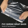 thumbnail image 4 of 100Pcs 10x8 Inch Shrink Wrap Bags, Blue Clear Heat Shrink Wrap for Gift Basket,Bath Soaps, 4 of 6
