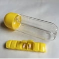 thumbnail image 3 of Pastillero diario con botella de agua, 600 ml 2 en 1 Pastillero diario Botella de agua Organizador de pastillas Medicina Bebida Taza Caja para viajes Oficina al aire libre, 3 of 4