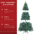 thumbnail image 6 of Best Choice Products 7.5ft Pre-Lit Blue Spruce Christmas Tree w/ Foldable Base, 420 Lights, 1384 Tips, 6 of 8