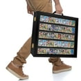 thumbnail image 4 of PENNZONI Full Table Top Display Case w/ Stand, Acrylic Baseball Card Show, Black, 4 of 8