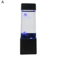 thumbnail image 2 of EIMELI LED Light Colorful Romantic Home Decoration Color Changing Volcano Fish Jellyfish Aquarium Tank Lamp for Living Room, 2 of 8