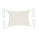 thumbnail image 1 of Cobertura de Sombra para Exteriores, Toldo Portátil Curvado, Protección Solar Fácil de Usar para áreas Al Aire Libre Beige, 1 of 9