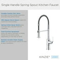 thumbnail image 3 of Gerber D455237 Kinzie 1.75 GPM Single Hole Pre-Rinse Pull Down Kitchen Faucet - Bronze, 3 of 3