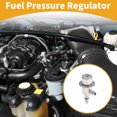 thumbnail image 2 of Regulador de presión de combustible Unique Bargains No.96423299 para Chevrolet Epica 2004-2005 Metal 20-70 Psi Resistente a la corrosión 1 Pc, 2 of 6