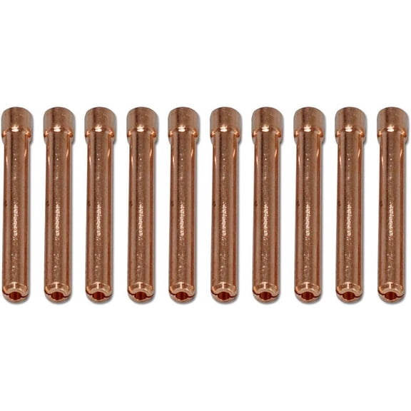 RIVERWELD TIG Collet 10N24 (3/32" & 2.4mm Orifice) For QQ300 PTA DB SR WP 17 18 26 TIG Welding Torch 10pk