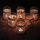 thumbnail image 4 of Farfi Hollow Candlestick Tealight Hang Lantern Bird Cage Vintage Metal Soporte de vela Farfi 21031971, 4 of 6