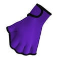 thumbnail image 2 of Swimming Training Gloves Water Resistance Fitness Wear With Wrist Strap, 2 of 8