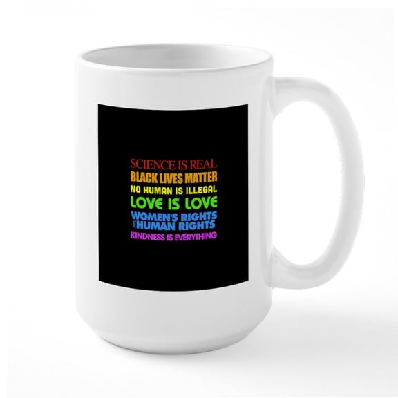 CafePress - The Truth - 15 oz Ceramic Large White Novelty Mug