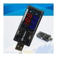 thumbnail image 2 of 10VA Dual USB Current Voltage Charging Detector Tester Battery Voltmeter Sturdy Ammeter Charger Tester ,Improved Measurement Accuracy, 2 of 7