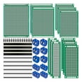 thumbnail image 6 of 48p pcb board set soldering circuit board prototype double sided board DIY, 6 of 7