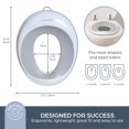 thumbnail image 2 of Dreambaby® EZY-Toilet Trainer - Grey, 2 of 8