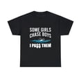 thumbnail image 2 of Some Girl Chase Boys I Pass Them Funny Swimming Athletes T-Shirt, 2 of 2