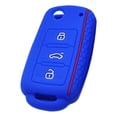 thumbnail image 1 of LOVIVER Silicone Car Remote Key Cover Jacket Protector for Golf Sagitar Dark Dark Blue, 1 of 8