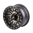 thumbnail image 2 of (4 Pack) 4/137 Tusk Teton Beadlock Wheel 14x7 5.0 + 2.0 Smoke/Black For Can-Am Outlander Max 800R EFI XT-P 2010-2015, 2 of 7