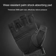 thumbnail image 2 of Greeniant 1 par de guantes de medio dedo para montañismo, levantamiento de pesas, guante acolchado ajustable sin dedos, equipo deportivo para Type2 NO2, 2 of 6