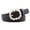 Black, variant on Everyday Casual Belt For Unisex Versatile Comfortable Design For All Seasons Ideal For Casual Outfits Construction Accessory For Daily Wear Men Belt Size 40