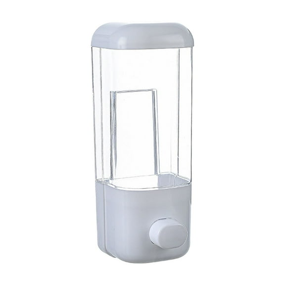 Wall-mounted Soap Dispenser, Large-Capacity Liquid Soap Bottle, Easy Installation Hand Soap Dispenser, No-Drip Design for Bathroom and Kitchen, 250ml Plastic Pump Soap Dispenser