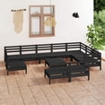 thumbnail image 6 of vidaXL 11 Piece Patio Lounge Set Solid Pinewood Gray, 6 of 25