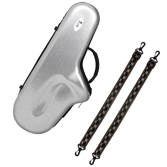 Estuche para saxofón Alto, bolsa para saxofón, asa de transporte, estuche de transporte para saxofón con correas de mochila para práctica, escenario Argén